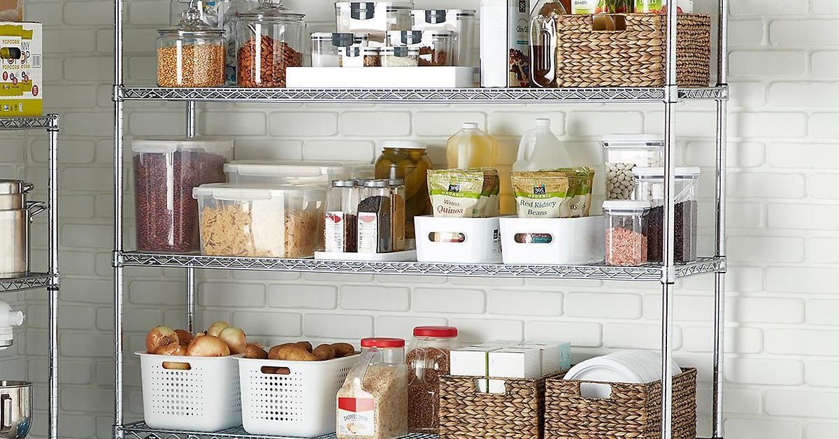 wire shelves for pantry