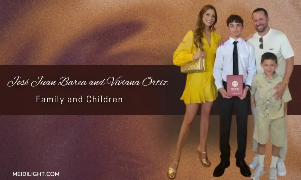 José Juan Barea and Viviana Ortiz Family and Children
